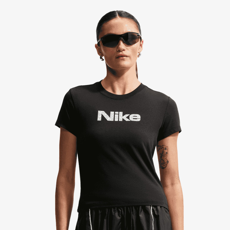 NIKE Majica W NSW NK CHLLKNT MDCRP TEE LCE 