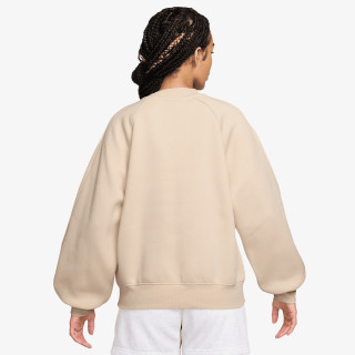 NIKE Majica dugih rukava W J BRK FLC CREW BB 