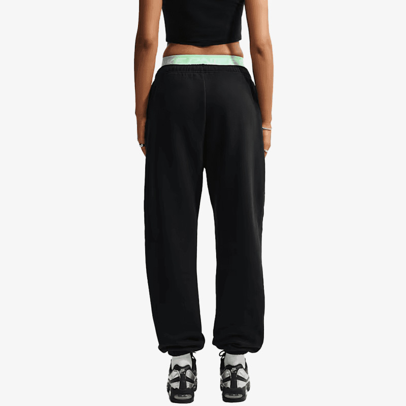 NIKE Donji deo trenerke W NK STDO FLC MW HR OS CFF PNT 