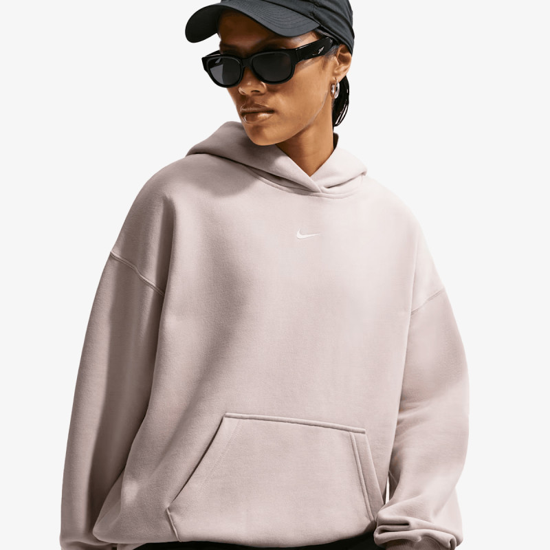 NIKE Dukserica W NK STDO FLC MW OS PO HDY 