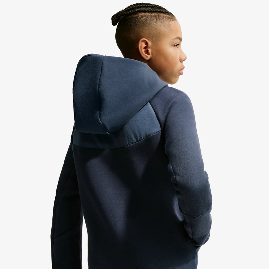 NIKE Dukserica B NSW TCH FLC MIX FZ 