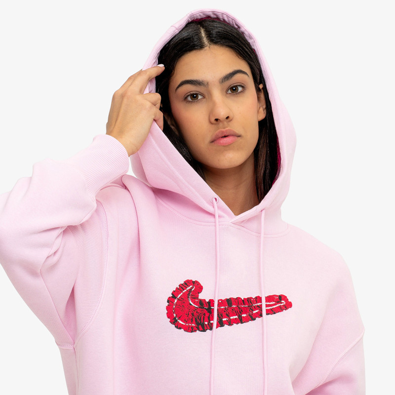 NIKE Dukserica W NSW PHNX FLC OS PO HOODIE 