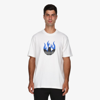 FLAMES LOGO TEE