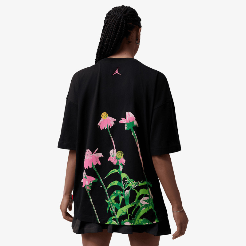 NIKE Majica W J BBALL FLWR LGF TEE 