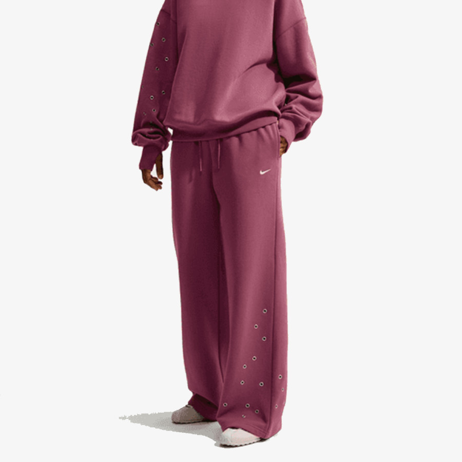 NIKE Donji deo trenerke W NK STDO FLC MW STD OH WL PNT 
