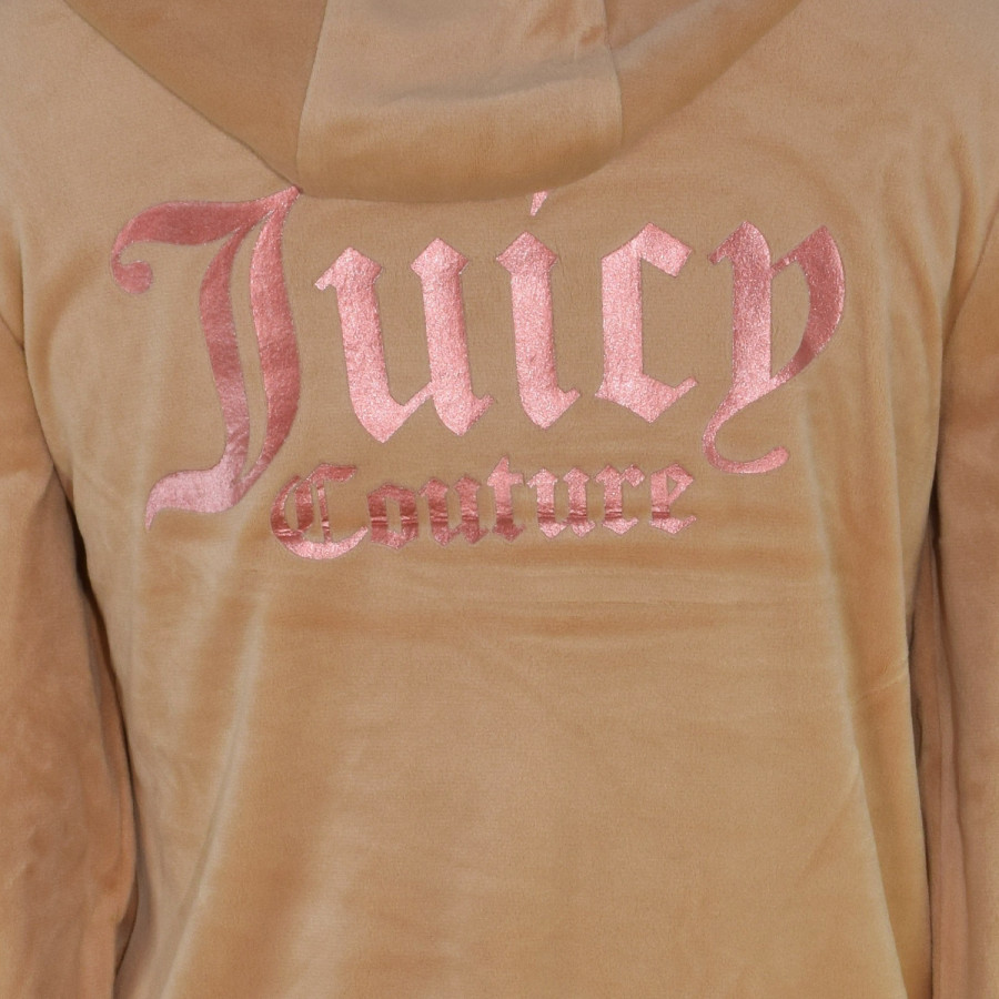JUICY COUTURE Trenerka ZIP THRU HOODIE AND BOOTCUT JOG SET 