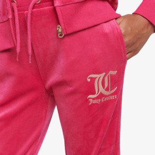 JUICY COUTURE Trenerka ZIP THRU HOODIE AND BOOTCUT JOG SET 
