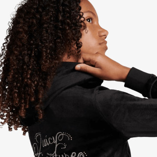JUICY COUTURE Trenerka Juicy Zip Thru Hood & Relaxed Jog Set Je 