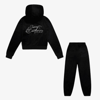 JUICY COUTURE Trenerka Juicy Zip Thru Hood & Relaxed Jog Set Je 
