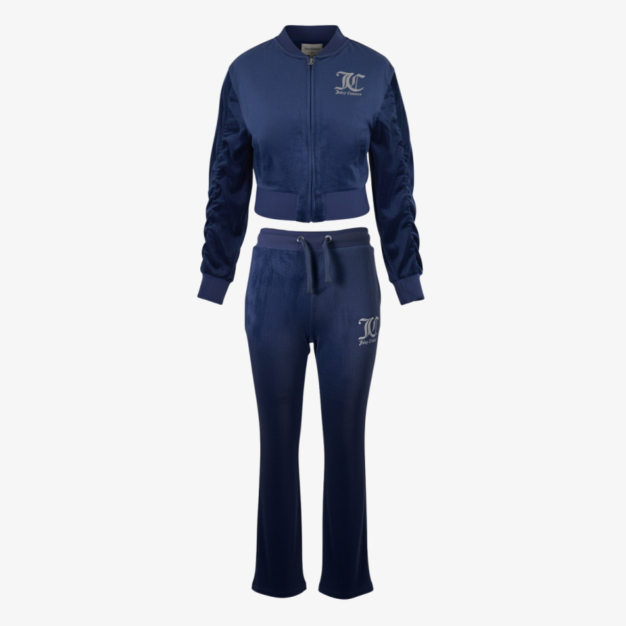 JUICY COUTURE Trenerka VELOUR BOMBER & BOOTCUT JOG SET 