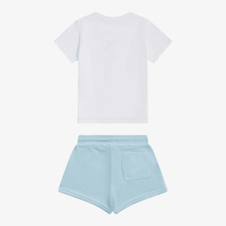 JUICY COUTURE Trenerka JC Logo Tee & Velour Short Set 