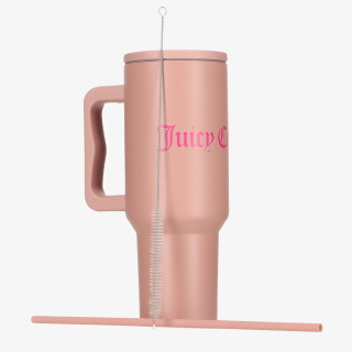 JUICY COUTURE FLAŠICA ZA VODU Steel Tumbler With Straw 