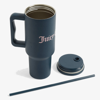 JUICY COUTURE FLAŠICA ZA VODU Steel Tumbler With Straw 
