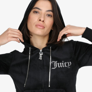JUICY COUTURE Dukserica DIAMANTE TRIM ROBERTSON 