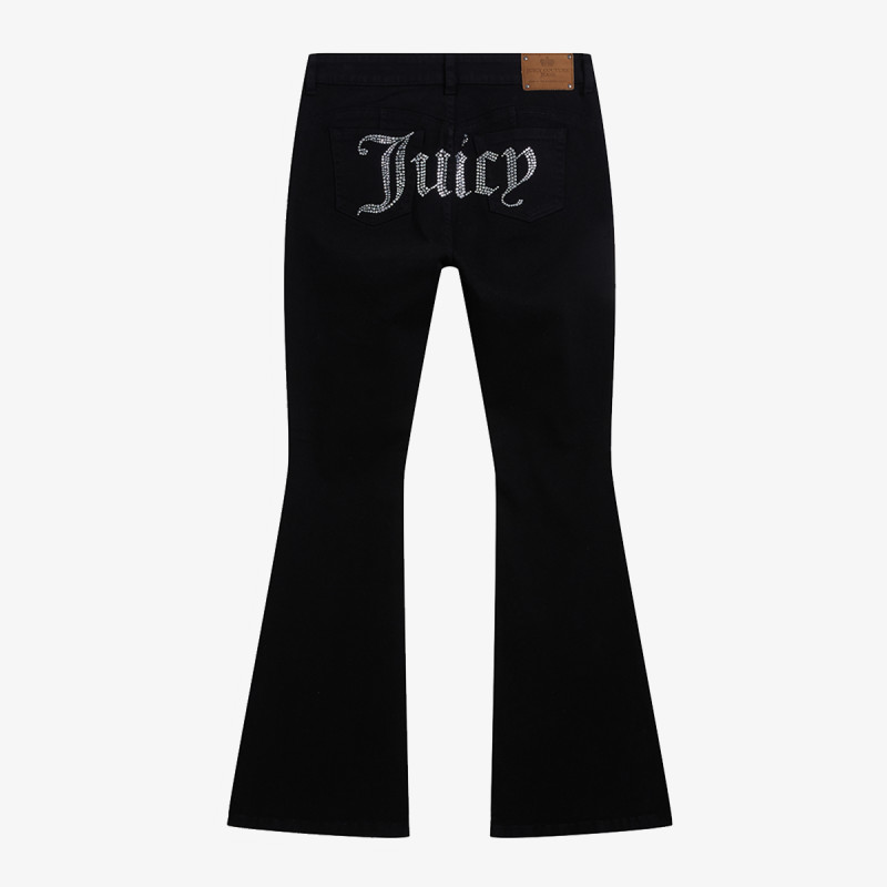 JUICY COUTURE Pantalone TWILL LR FLARE 