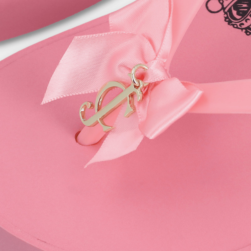 JUICY COUTURE Papuče HERITAGE CREST EVA WEDGE SLIDE 