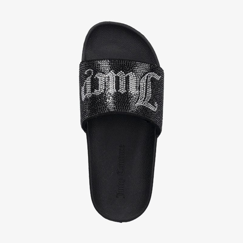 JUICY COUTURE Papuče DONNA DIAMANTE SLIDE 