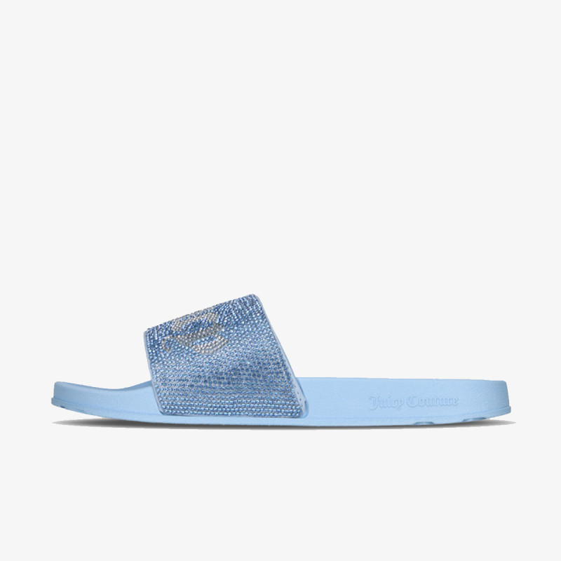 JUICY COUTURE Papuče DIAMANTE BRANDED SLIDE 