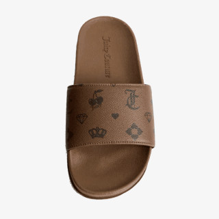 JUICY COUTURE Papuče Mia Monogram 