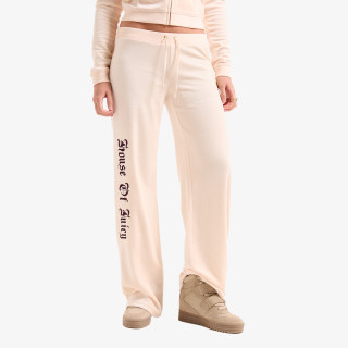 JUICY COUTURE Donji deo trenerke HOUSE OF JUICY CAISA LOW RISE PANT 