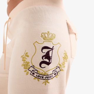 JUICY COUTURE Donji deo trenerke HOUSE OF JUICY CAISA LOW RISE PANT 