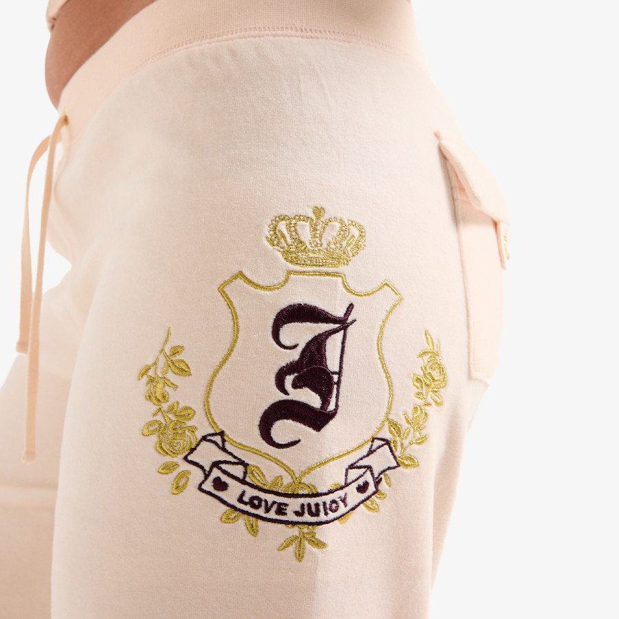 JUICY COUTURE Donji deo trenerke HOUSE OF JUICY CAISA LOW RISE PANT 