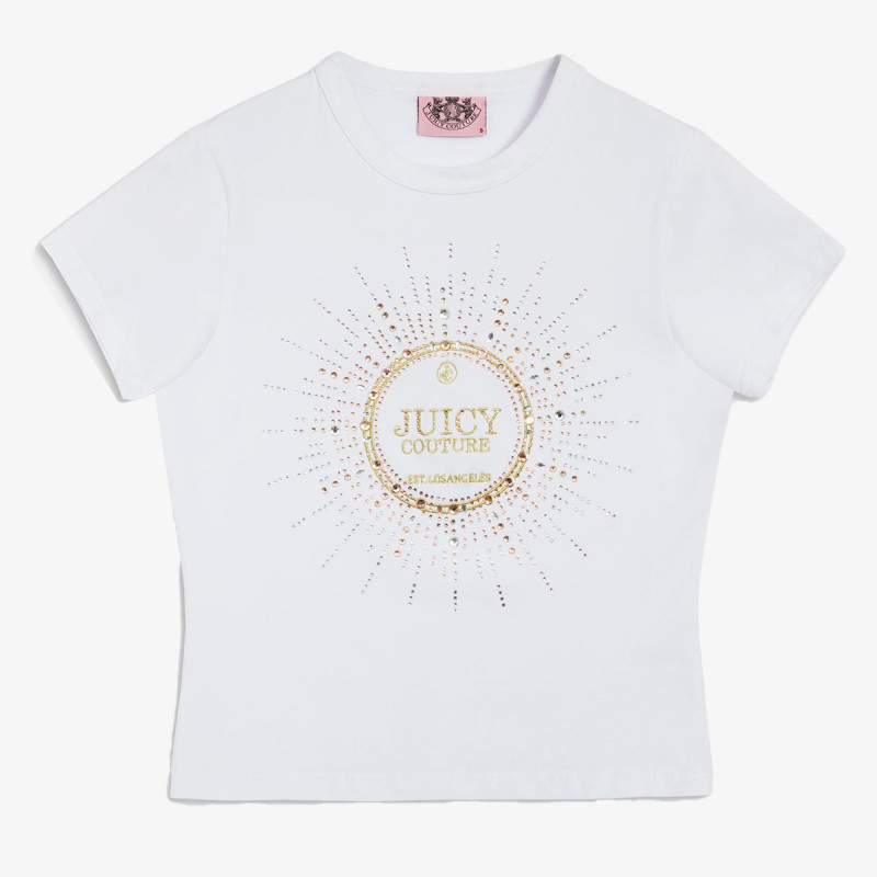 JUICY COUTURE Majica HERITAGE CROWN 