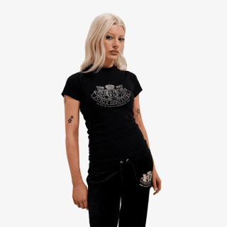 JUICY COUTURE Majica DOG CREST HILTON TSHIRT 