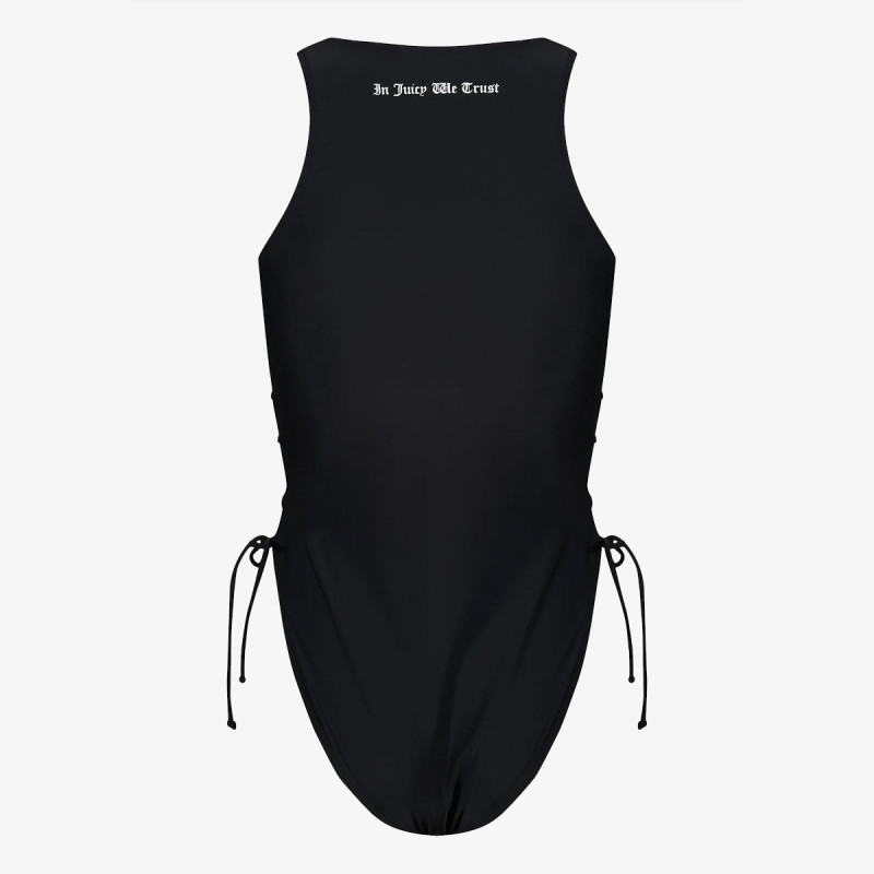 JUICY COUTURE KUPAĆI KOSTIM 1-DELNI Black Lattice One Piece 