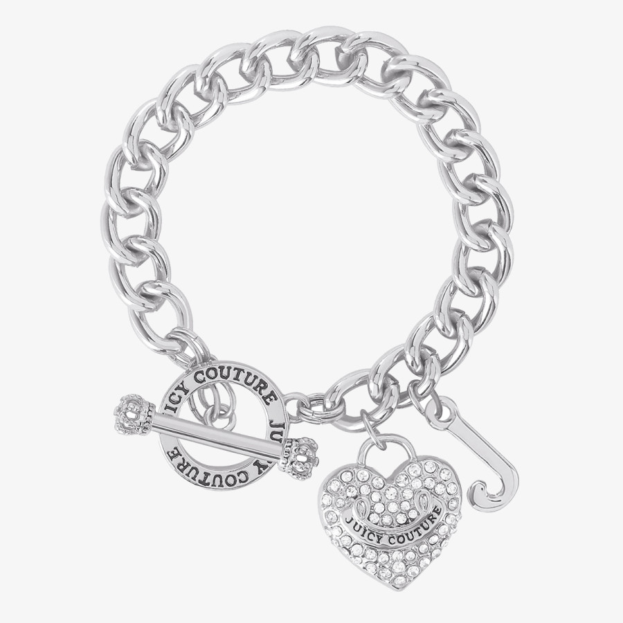 JUICY COUTURE NARUKVICA JC HERITAGE CHAIN BRACELET 