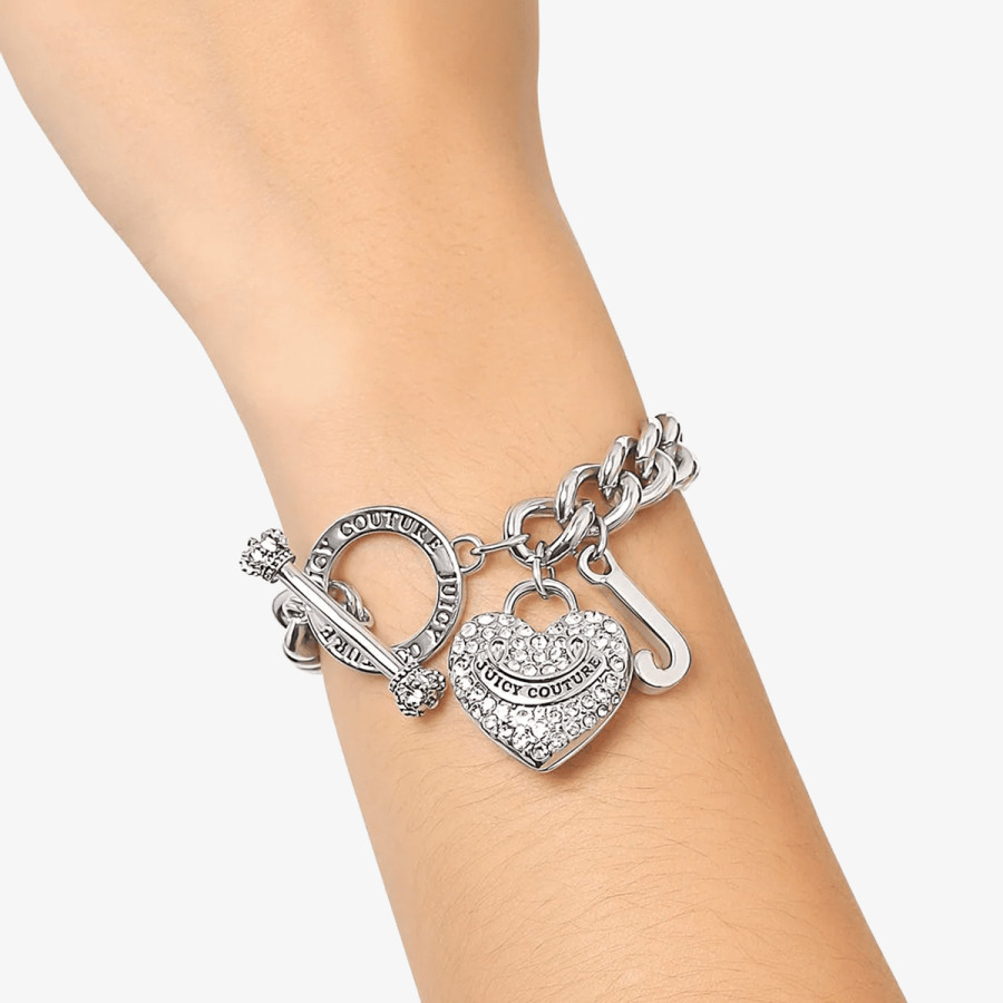 JUICY COUTURE NARUKVICA JC HERITAGE CHAIN BRACELET 