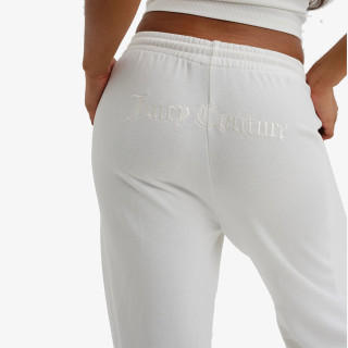 JUICY COUTURE Donji deo trenerke COSY FLEECE LOOSE FITTED WIDE LEG PANT 