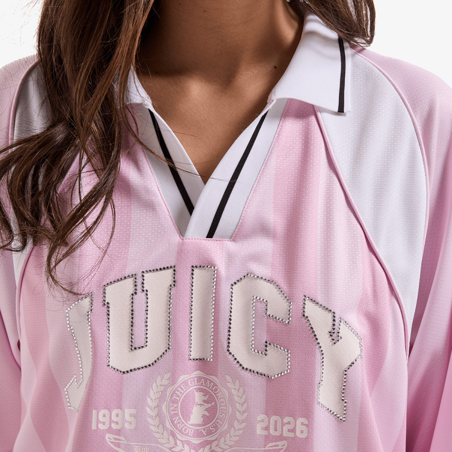 JUICY COUTURE Majica JUICY FOOTBALL POLO 