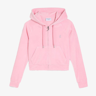 JUICY COUTURE Dukserica CLASSIC VELOUR HOODIE WITH JUICY  LOGO 