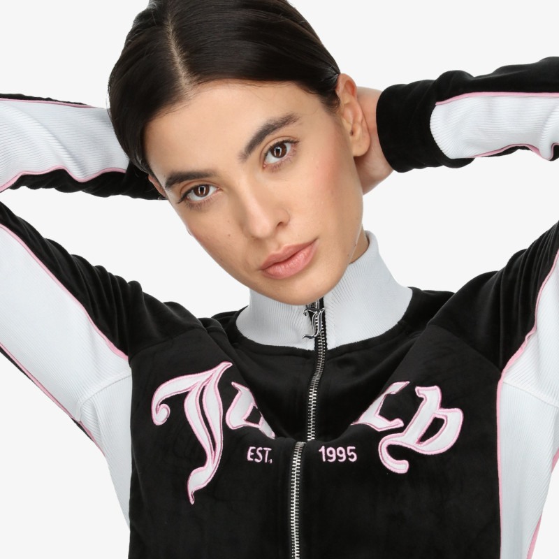 JUICY COUTURE Dukserica GEMINI RIB 