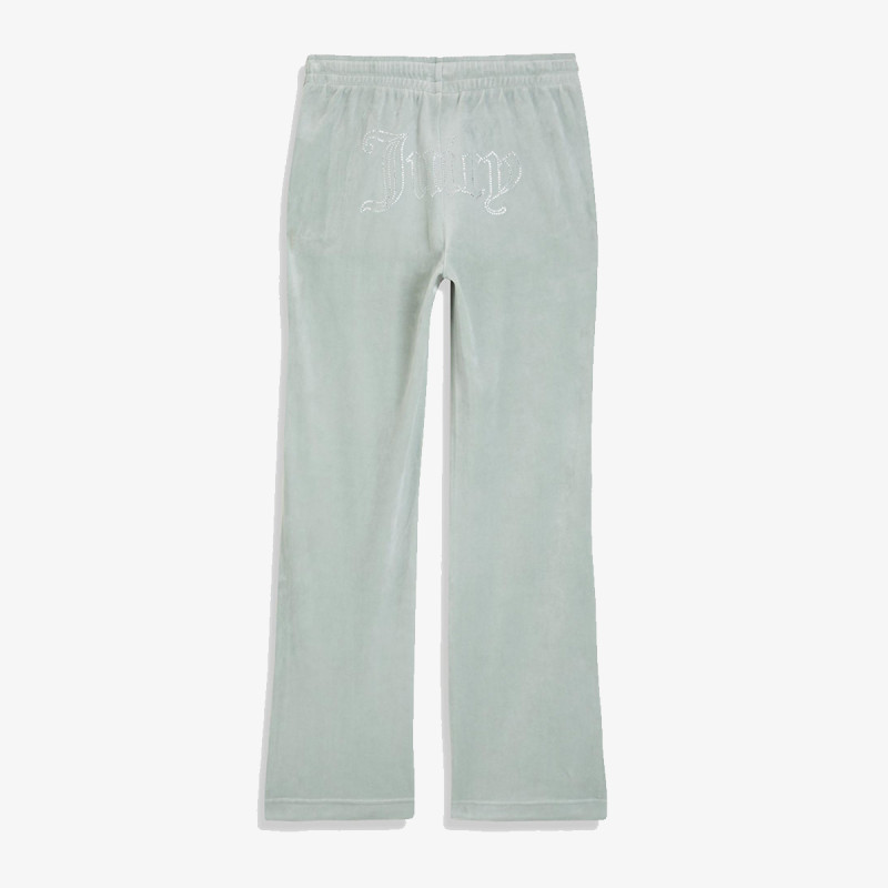 JUICY COUTURE Donji deo trenerke TINA OUTLINE  TRACKPANT WITH DIAMANTE BR 