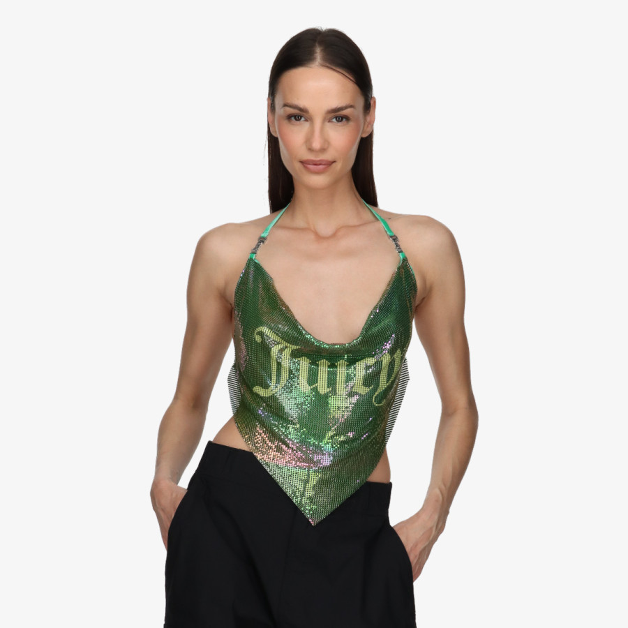 JUICY COUTURE Top Chainmail Halter 