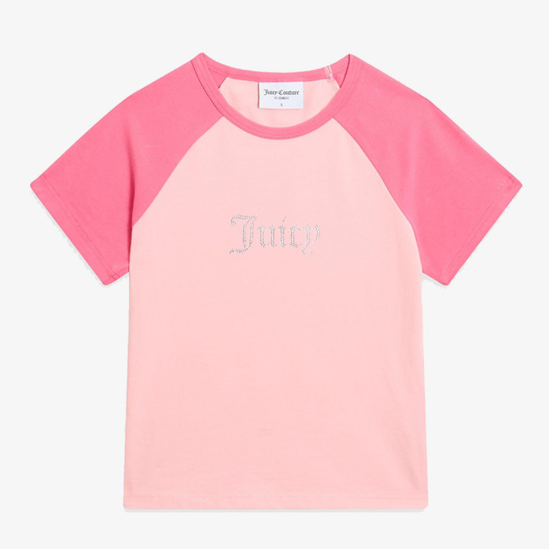JUICY COUTURE Majica Contrast Raglan Baby 