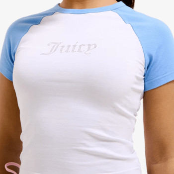 JUICY COUTURE Majica CONTRAST RAGLAN 