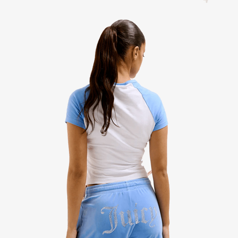 JUICY COUTURE Majica Contrast Raglan Baby 
