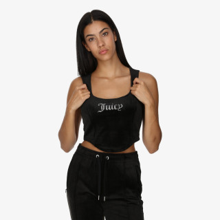 JUICY COUTURE Majica CAMINA CORSET TOP 