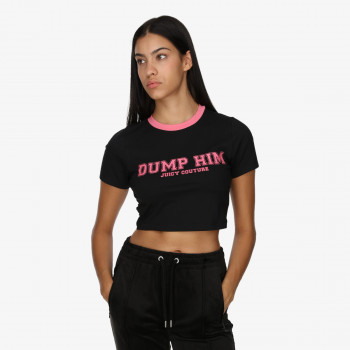 JUICY COUTURE Majica DUMP HIM 
CROP SOPHIE TEE 