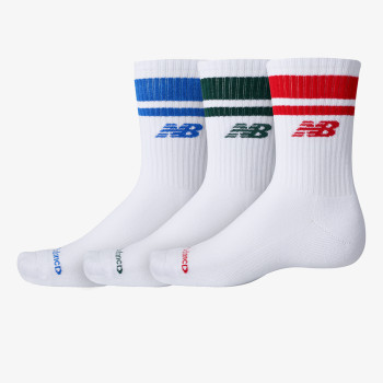 NEW BALANCE Čarape Everyday Stripe Midcalf 3 Pack 