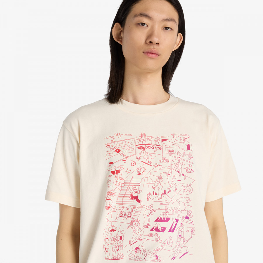 NEW BALANCE Majica S/S Top 