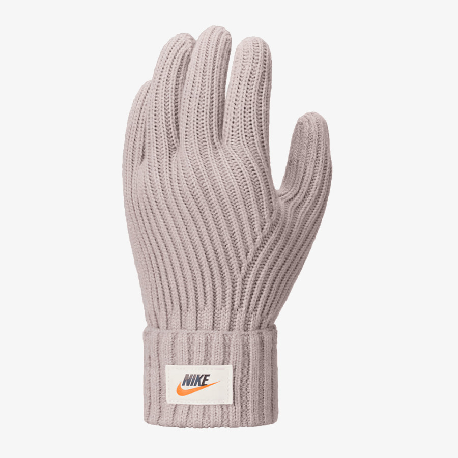 NIKE Rukavice NIKE U CITY KNIT GLOVE COLLEGE GREY/SAIL