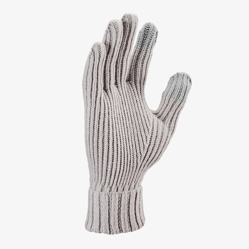 NIKE Rukavice NIKE U CITY KNIT GLOVE COLLEGE GREY/SAIL