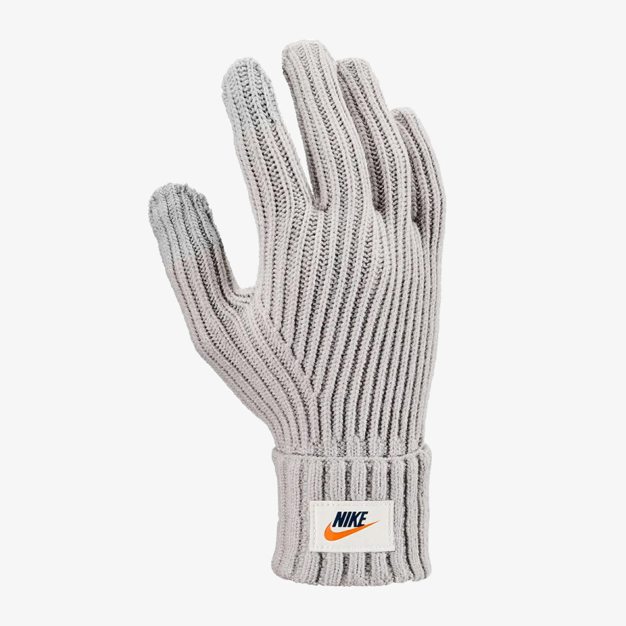 NIKE Rukavice NIKE U CITY KNIT GLOVE COLLEGE GREY/SAIL