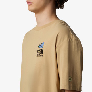 THE NORTH FACE Majica U SS MOUNTAIN CLEANUP OVERSIZED TEE 