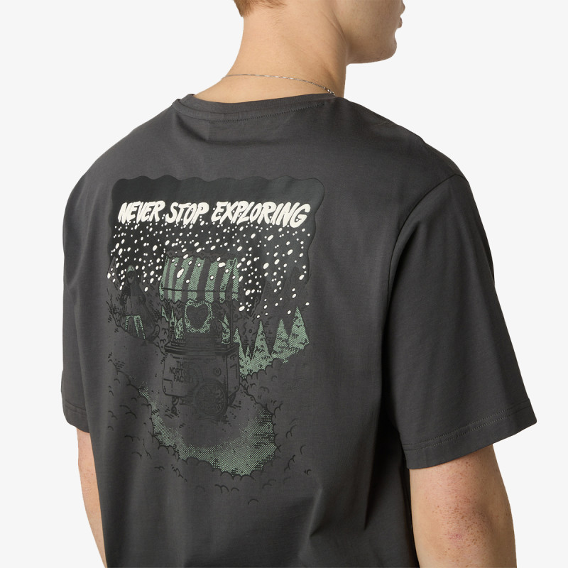THE NORTH FACE Majica U POWDER DAYS RELAXED S/S TEE-GRAPHIC 