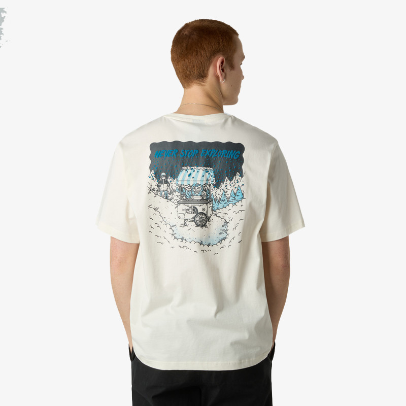 THE NORTH FACE Majica U POWDER DAYS RELAXED S/S TEE-GRAPHIC 
